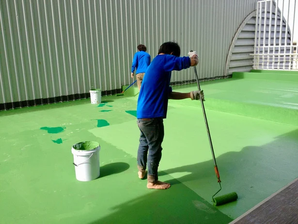 งานซ่อม ลงกันซึม
                    ดาดฟ้าอาคาร